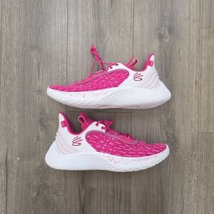 Under Armour Curry Brand Curry Flow 9 Breast Cancer Sneakers Mens 12